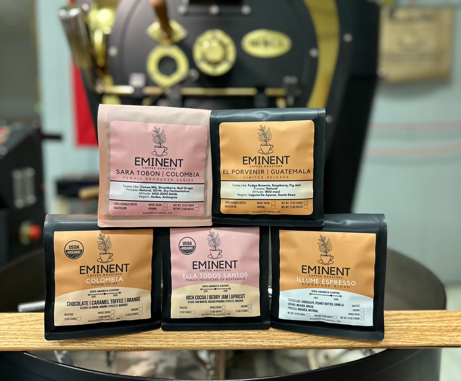 Eminent Coffee - Specialty Coffee Roaster. Veteran Owned Coffee Roaster, St. Cloud MN, St. Joe MN