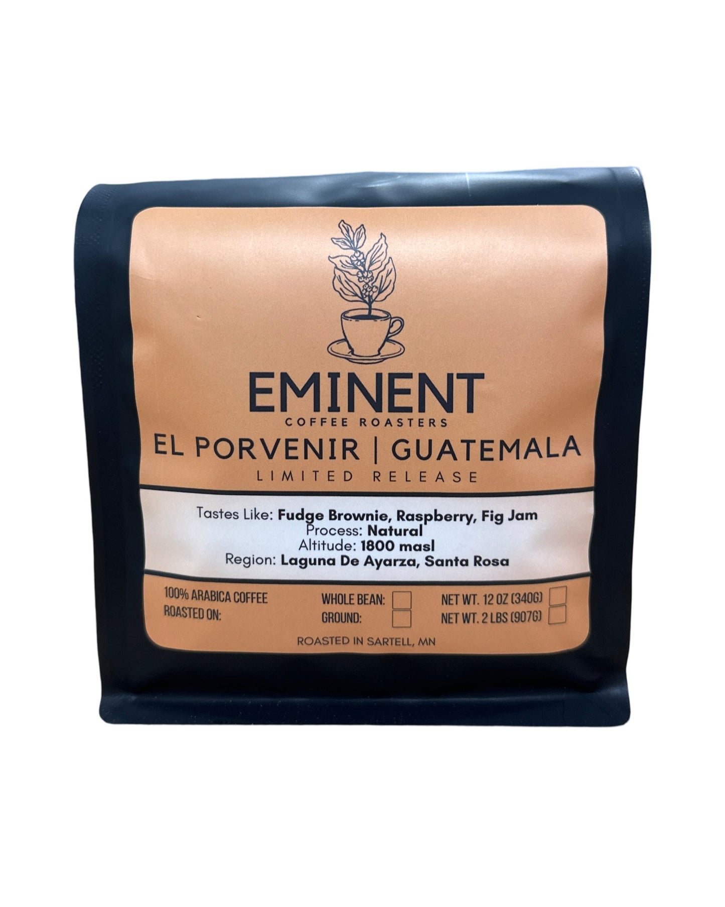 Eminent Coffee - Specialty Coffee Roaster. Veteran Owned Coffee Roaster, St. Cloud MN.