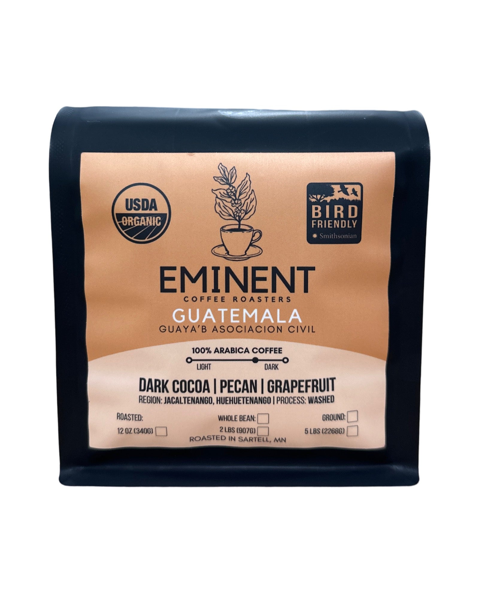 Eminent Coffee - Specialty Coffee Roaster. Veteran Owned Coffee Roaster, St. Cloud MN.